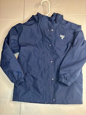 Hummel HMLReva Mini navy blue rain jacket